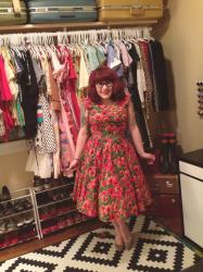 June's Little Home: My Dressing Room a/k/a My Suitcase Addiction