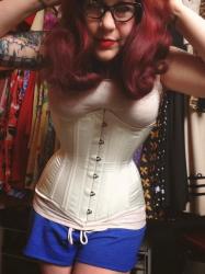 Tightlacing 101, Part III: Seasoning a New Corset with Modern June Cleaver