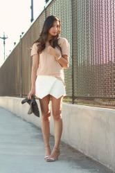 nude + white.