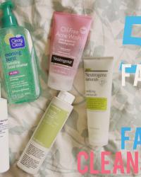 5 Faves | Facial Cleansers