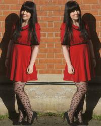 What I Wore :: The Brit Pack Valentine's Edition