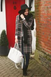 Cosy in tartan