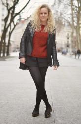 Leather jacket