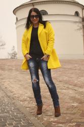 Yellow coat