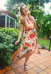 {Outfit}: Floral dresses for Spring