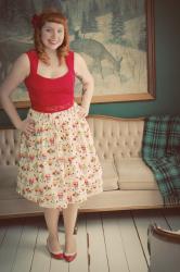 Guest Junebug Jana: How to Style Swing Dresses with Tights