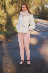 Ways To Wear Blush Pink | With Winter White & Burgundy