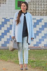 LIGHT BLUE COAT