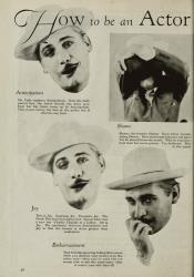 How to be an Actor (1926)