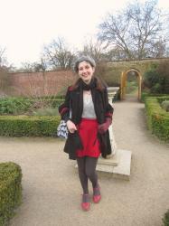 Of lurid outfits, of manor houses, of charity shop bags and of crumble