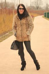 Leopard coat