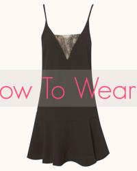 How To Wear It: Little Lace Dress