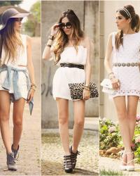FashionCoolture: Top 3 – How to rock a little white dress