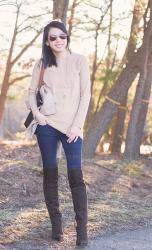 Suede Over the Knee Boots