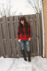 Outfit: Valentine's Day with the Family 