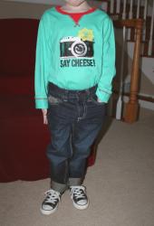 Toddler Fashion: Paparazzi Denim Outfit