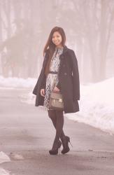 Printed Dresses and Long Coats