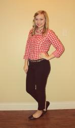 red gingham picnic