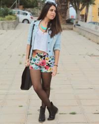 Floral Shorts