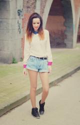 SHORTS VAQUEROS DE TALLE ALTO