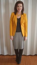 Pinned It and Did It: Yellow, Gray and Black