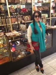 Mz Savvy Style Loves Athens ~ Agora Vintage ~ Turquoise, Tiffany's and Tory