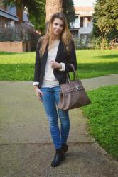 Outfit: Giacca e stivaletti