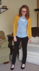 Style Swap: Mustard Cardigan