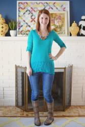 Burberry & Teal