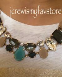 J. Crew Crystal Melange Necklace and Bracelet and Jewelry Picks