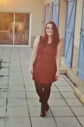 La petite robe rouge.