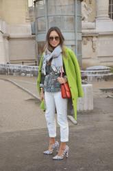 Street styles Paris Fashion Week Part1.