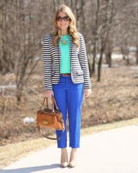 Blue, Green, & Stripes