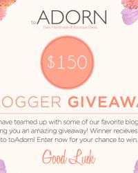 HUGE TOADORN GIVEAWAY!