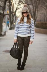 Wearing Stripes and Camo 
