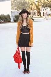 an all black outfit for a night with EXPRESS ♥