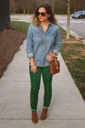 Outfit Post: St. Paddy's Day Pants