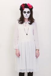 Purim costume: Sugar Skull - תחפושת אופנתית לפורים