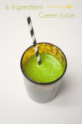 Simple 6 Ingredient Green Juice