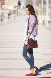 The porcelain print jacket