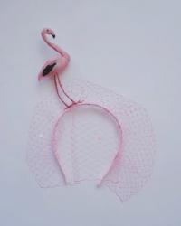 PICK OF THE DAY: ANA Z JEWELRY FLAMINGO FASCINATOR