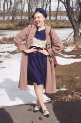 Remix Friday: Vintage Camel Coat 