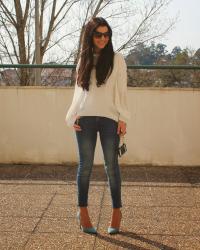 O prazer de ter estilo com... cat eye sunglasses!!