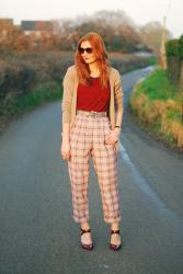 More Ways to Style Those Grey & Red Tartan Trousers