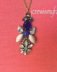 J. Crew Grotto Pendant Necklace 