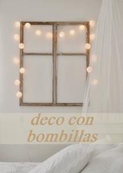 DECO CON BOMBILLAS