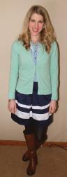 Mint, Navy, and Chambray