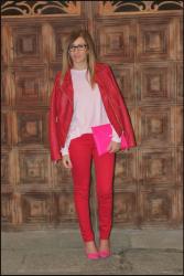 Look Rosa y Rojo - Pink and Red Look