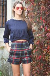 MARINO, CROP TOP & TARTAN 