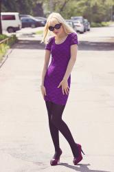 LOOK OF THE DAY: LACE DRESS